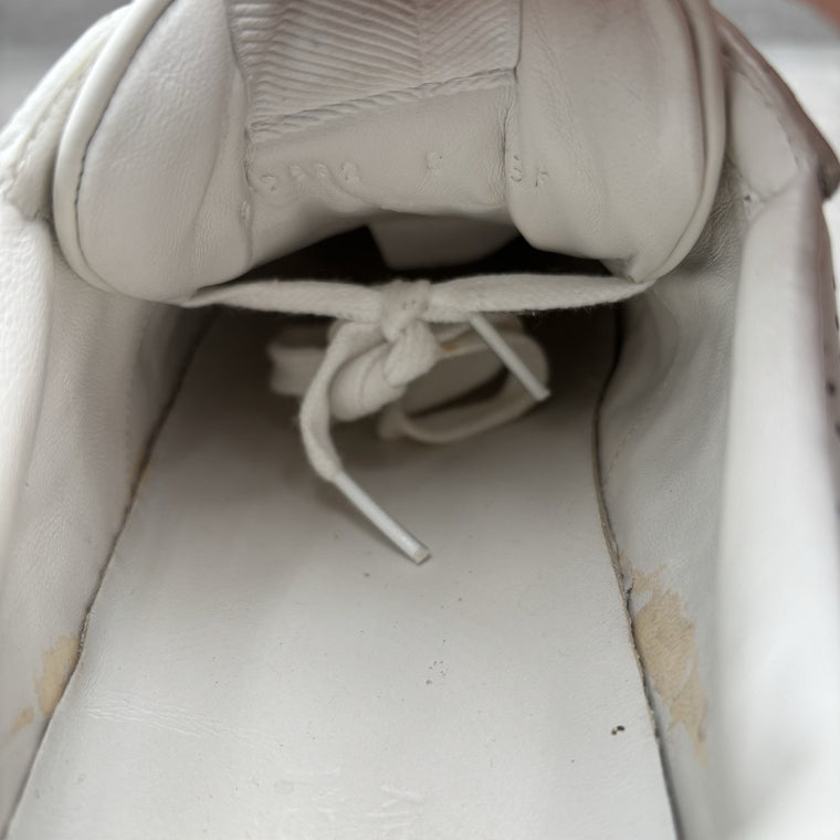 GG Embossed White Leather — photo 13