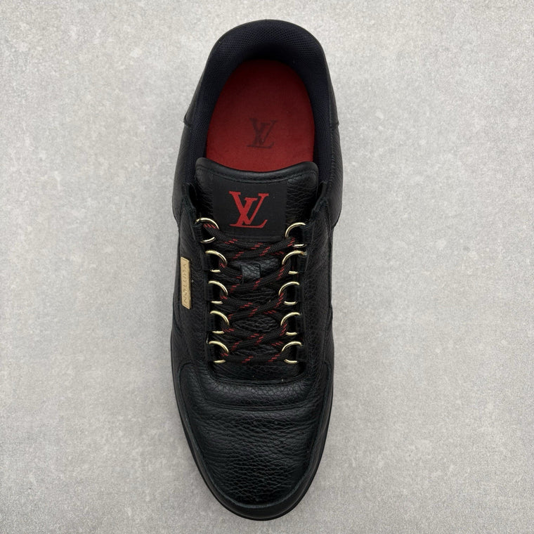 Hardware Calfskin Trainer Black Gold — photo 5