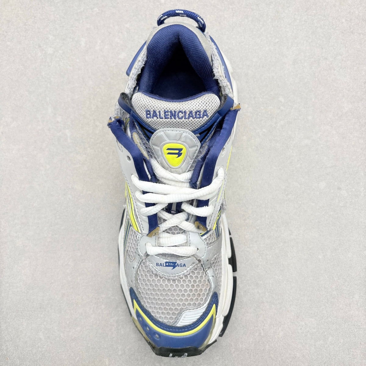 Runner White Blue Yellow — photo 5