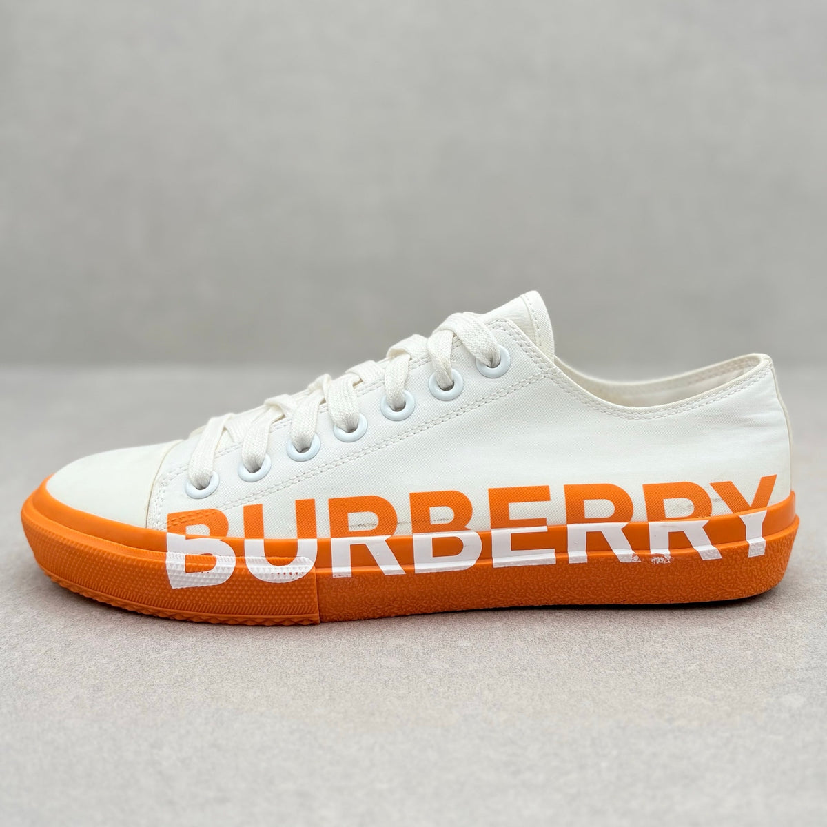 Low Sneaker Orange White — photo 7