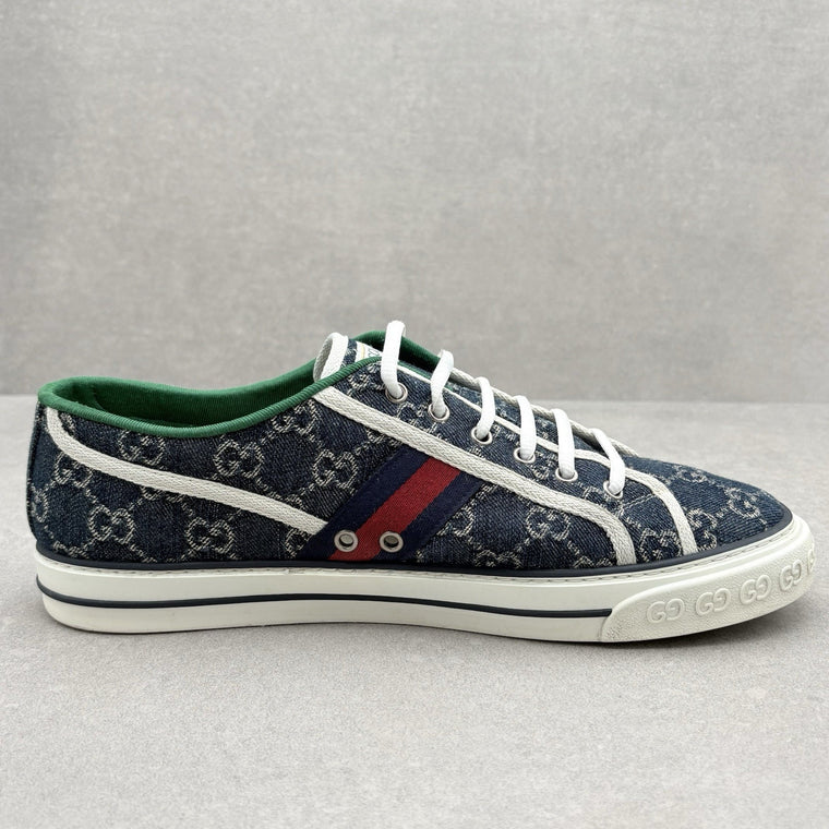 Tennis 1977 Denim GG Print Sneaker — photo 10