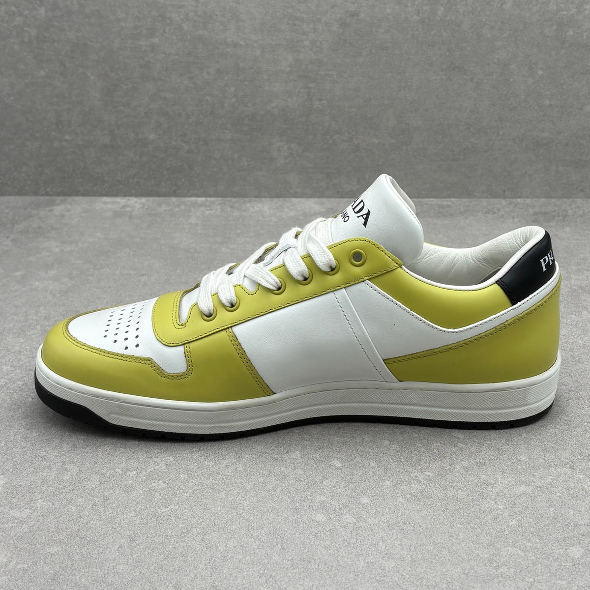 Downtown Low Leather Sneaker Bianca Cedro — photo 4