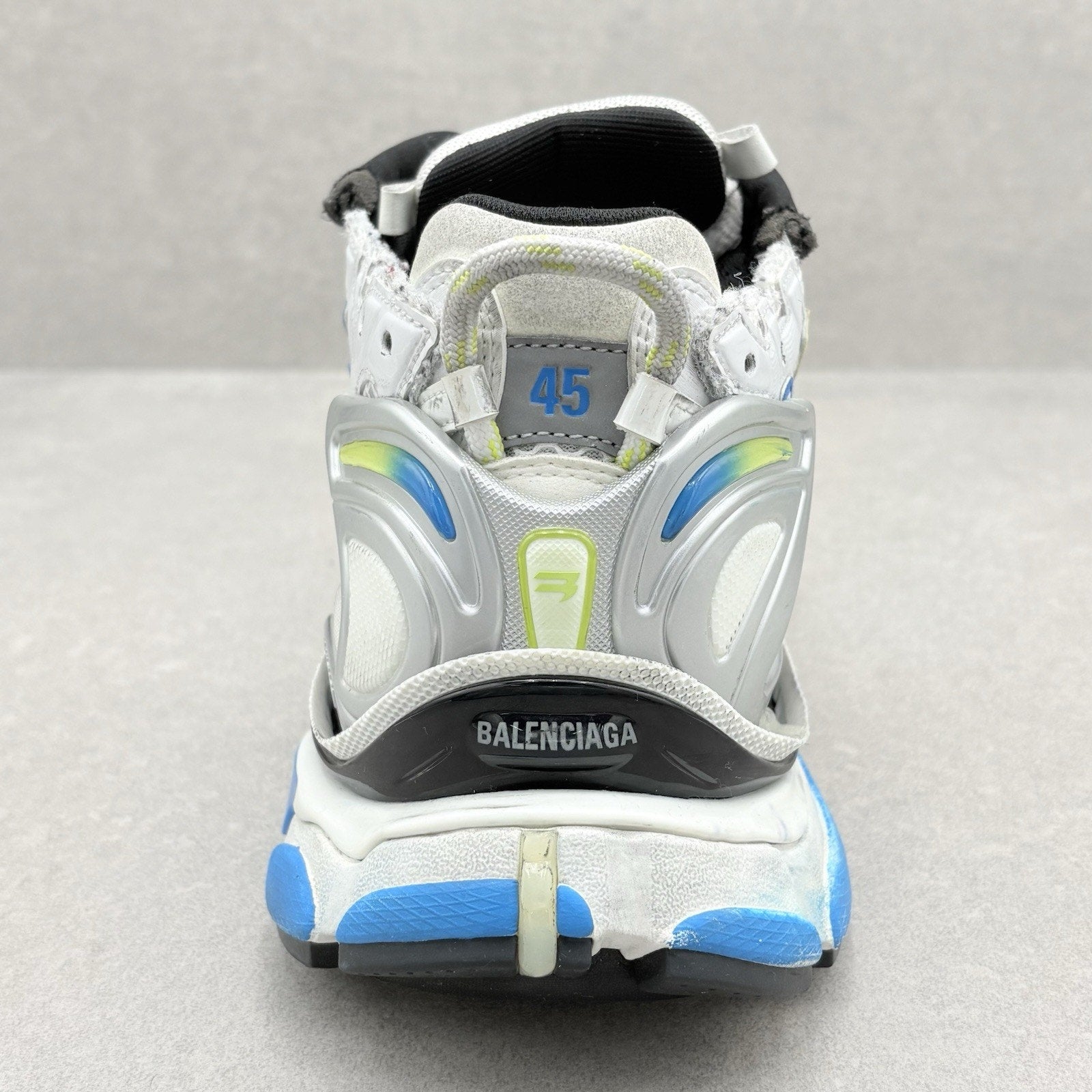 Balenciaga Runner ' White Yellow Blue ' | Size 45 (12 US)
