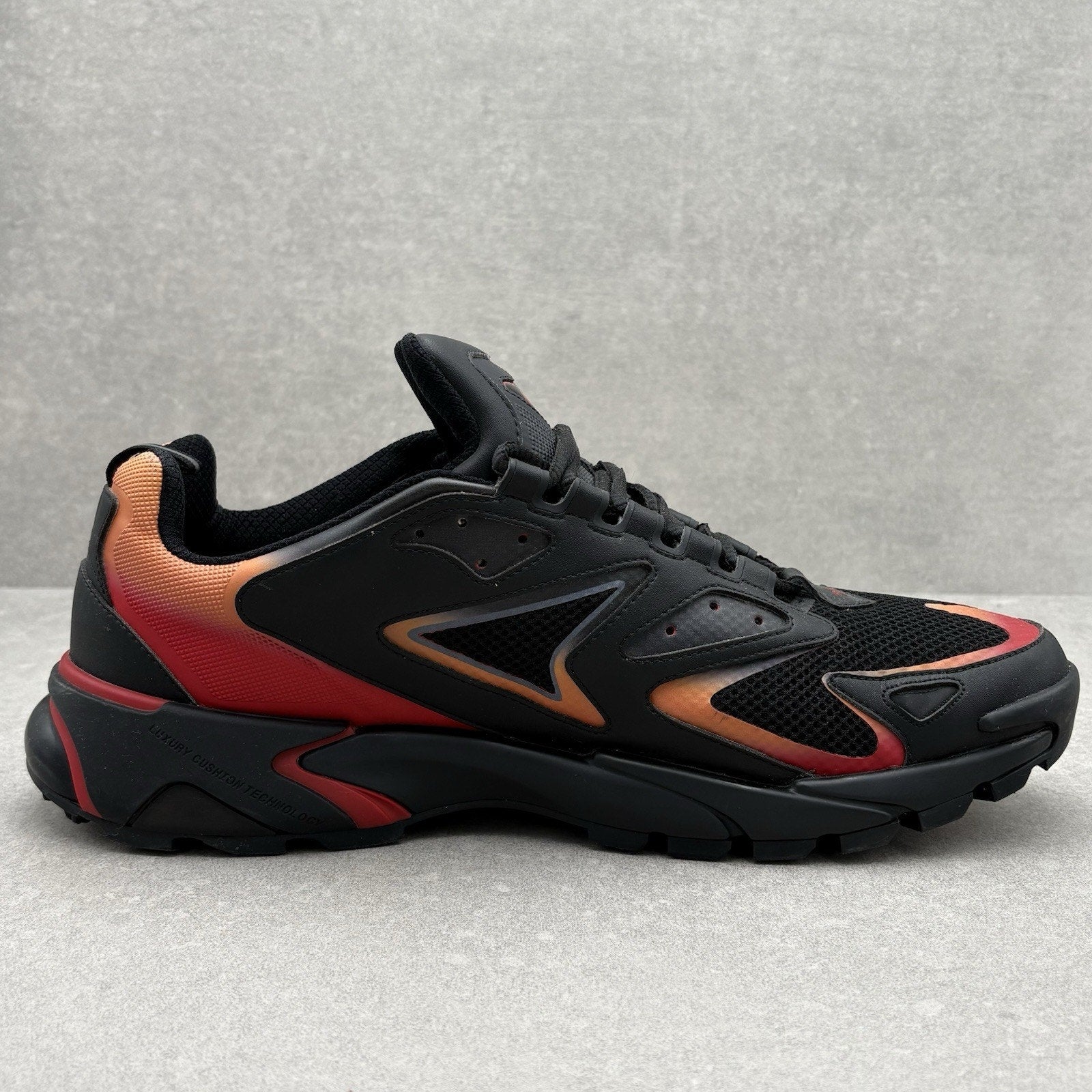 Louis Vuitton Tactic Runner ' Black Orange Red ' | Size 12 LV (13-13.5 US)
