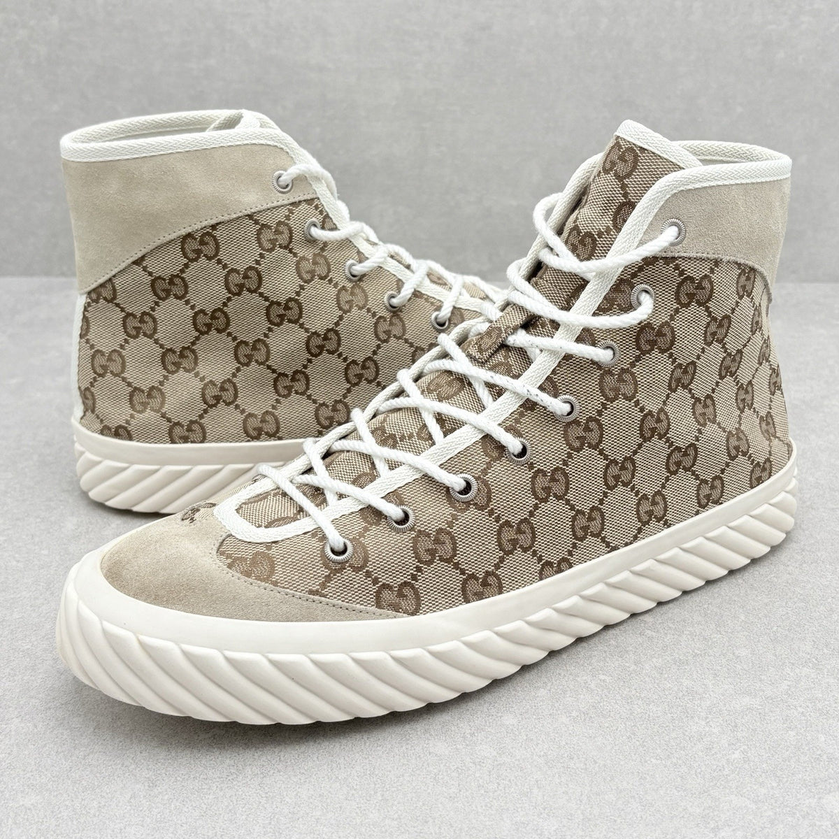 Monogram Jumbo GG High New Lace Tortuga