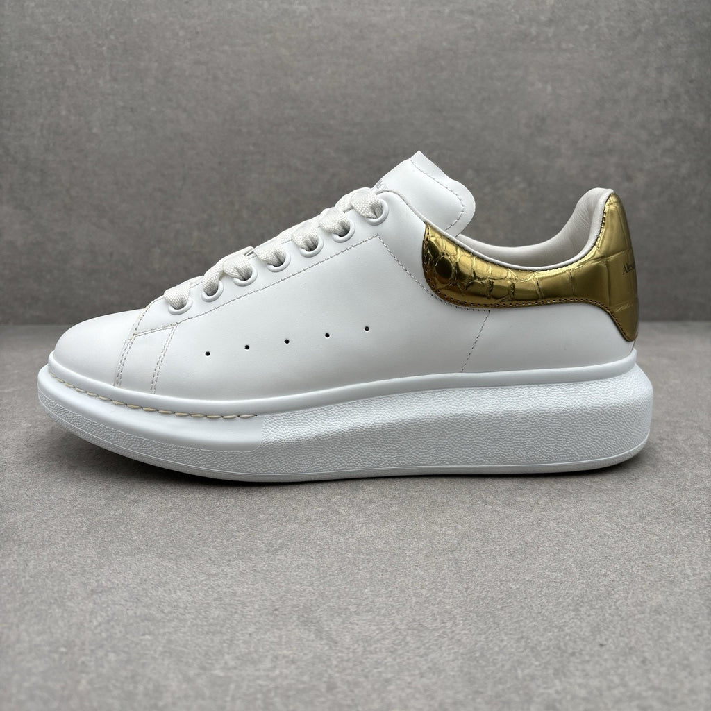 Alexander McQueen Oversized ‘ Gold Crocodile ‘ | Size 41 (8 US)