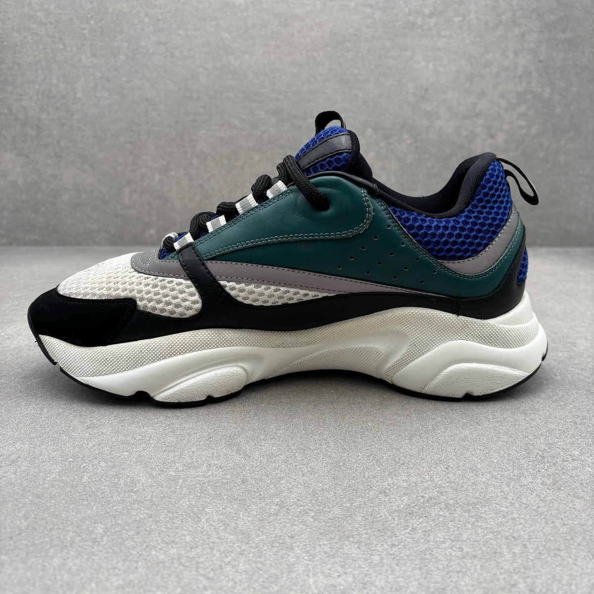 Dior B22 Sneaker White, Green, Blue — photo 4