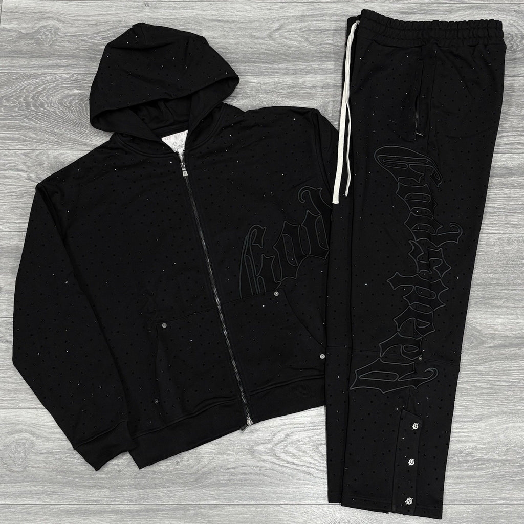 BRAND NEW! Godspeed OG Logo VVS V2 Sweatsuit ' Black ' | Size XL