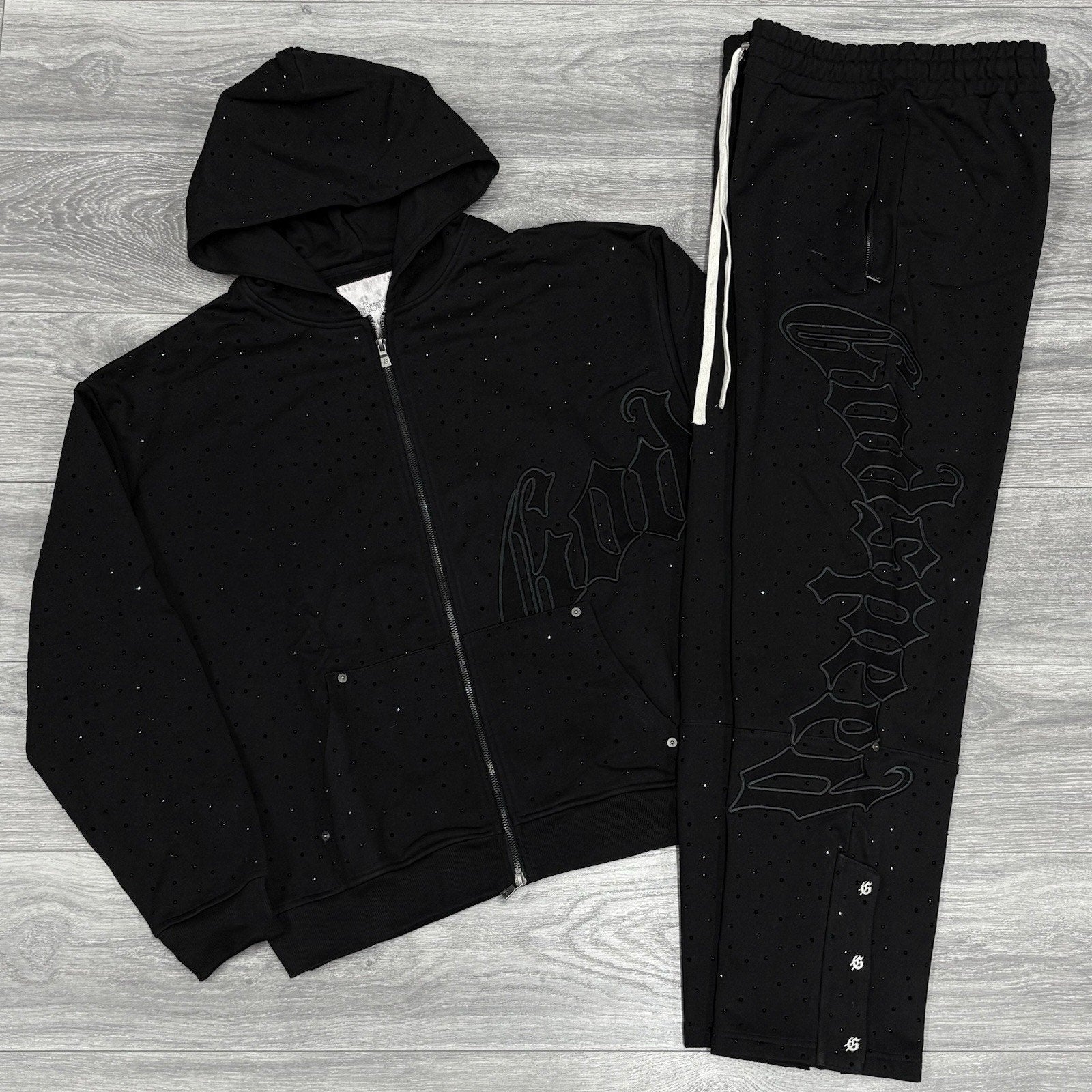 BRAND NEW! Godspeed OG Logo VVS V2 Sweatsuit ' Black ' | Size XL