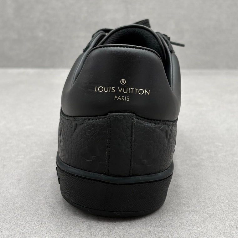 WORN ONCE! Louis Vuitton Luxembourg Monogram Sneaker Black — photo 9