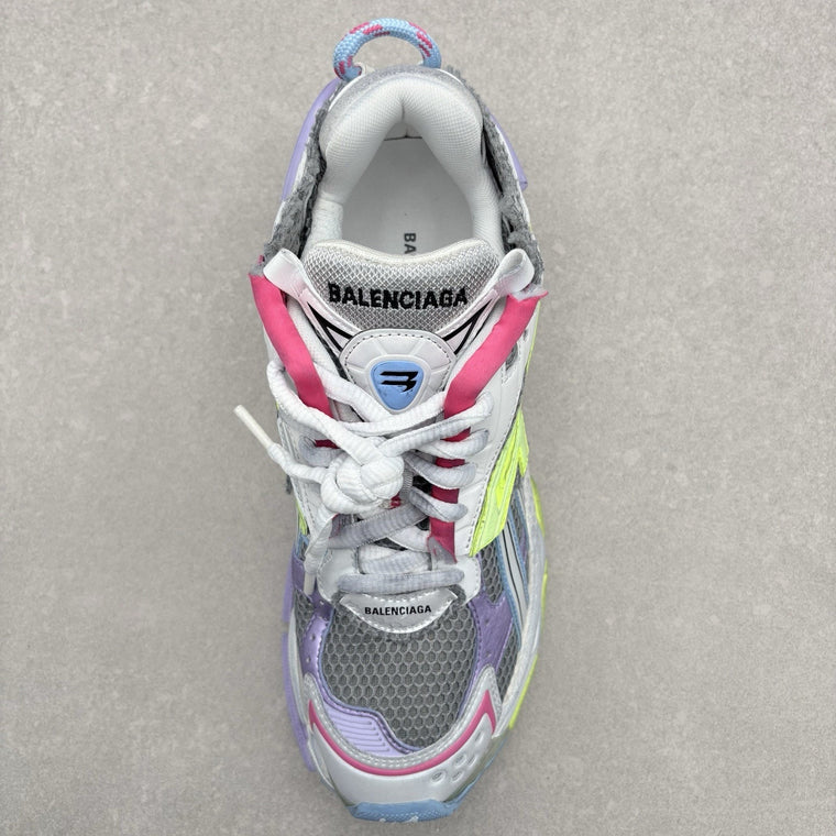 Runner Grey Purple Neon Yellow White — photo 11