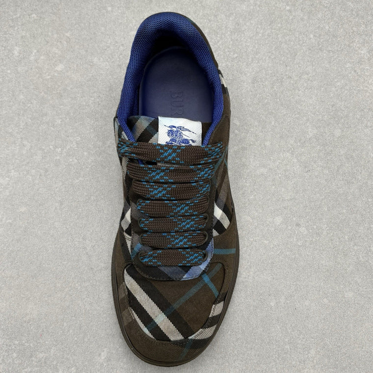Burberry Terrace Low Top Brown Blue — photo 12