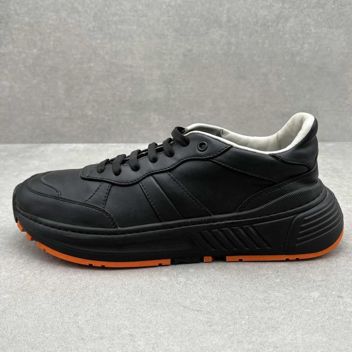 Calf Leather Speedster Sneakers Black — photo 7