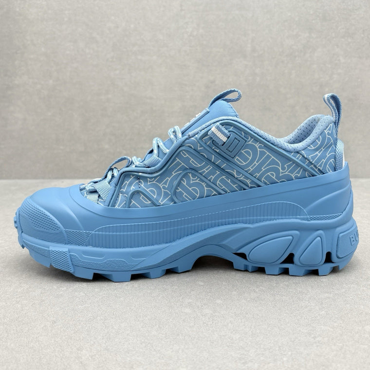 Arthur Low-Top Monogram Sneakers Blue — photo 4