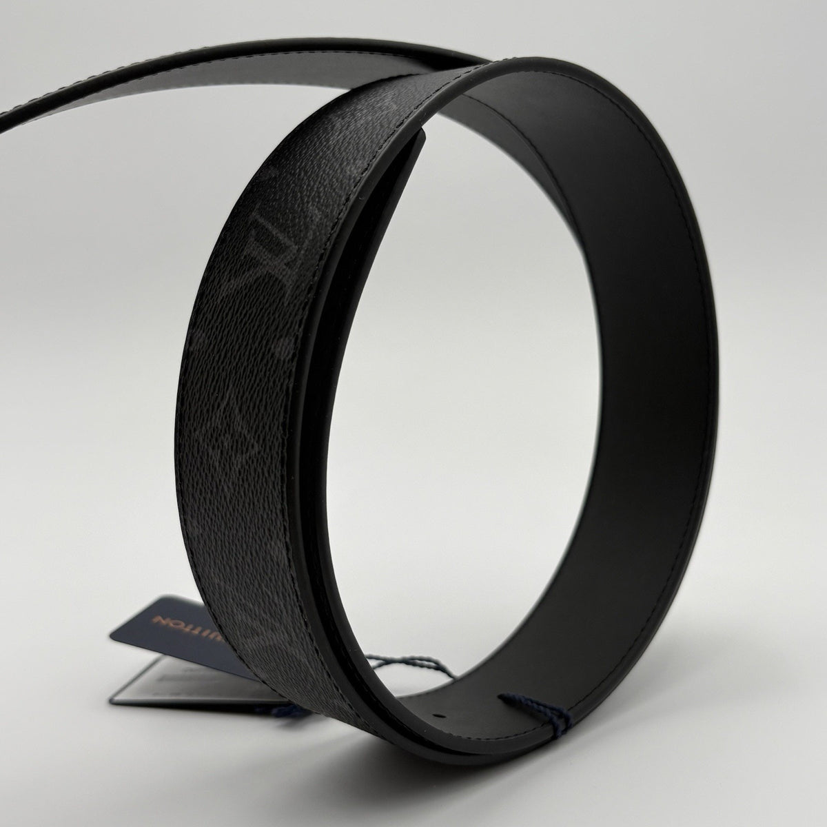 Monogram Eclipse 40mm Matte Black Belt — photo 5
