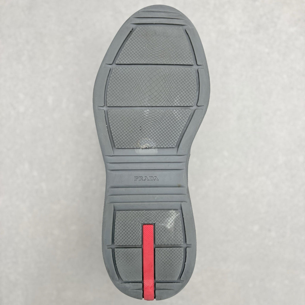 Prada America's Cup Rubber Sneakers ' Grey ' | Size 41 (8 US)