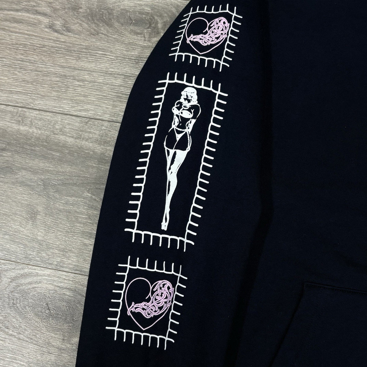 Deadly Doll Zip Up Hoodie Black — photo 4
