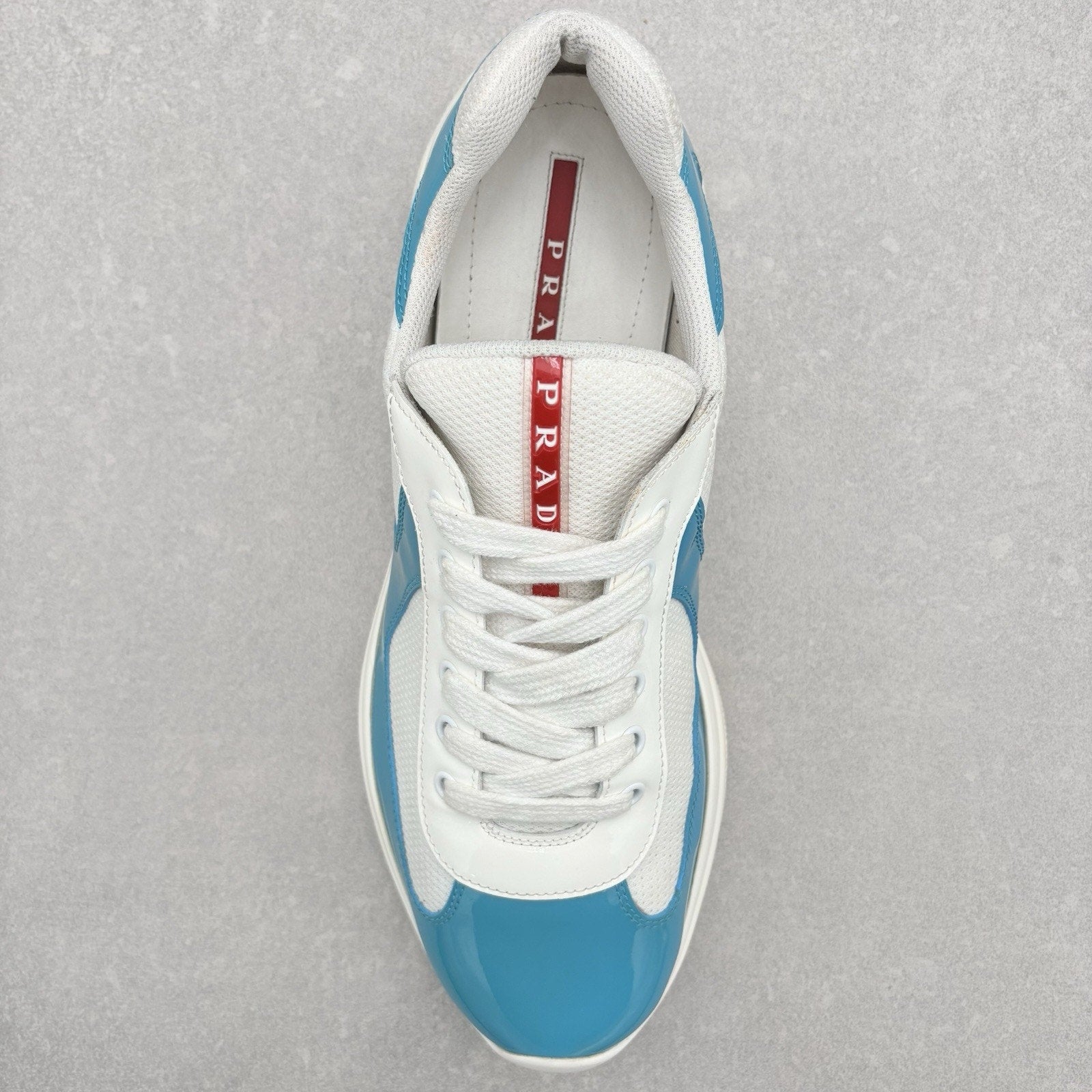 Prada Americas Cup ' Light Blue White ' | Size 9.5 UK (10.5 US)