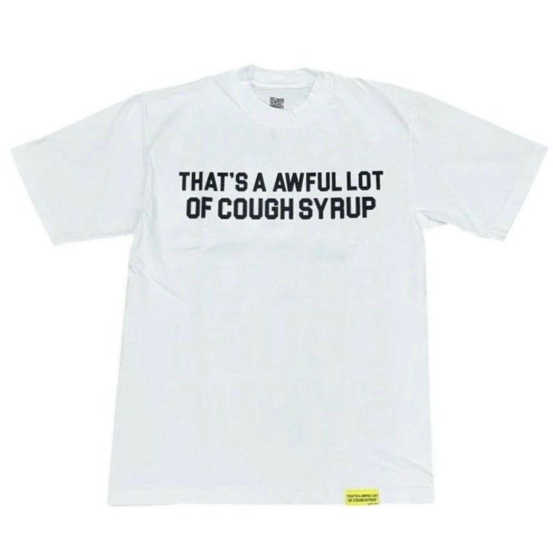 T-Shirt White Black