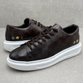 Louis Vuitton Beverly Hills Leather Sneaker ' Brown ' | Size 7.5 LV (8.5-9 US)