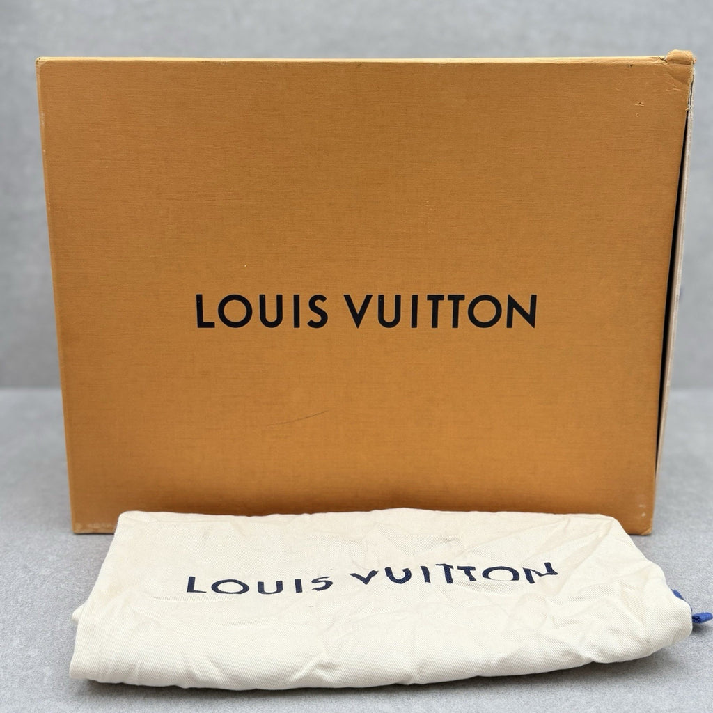 Louis Vuitton Trainer ' Monogram Denim Grey White ' | Size 11 LV (12-12.5 US)