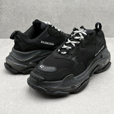 Triple S Clear Sole Black