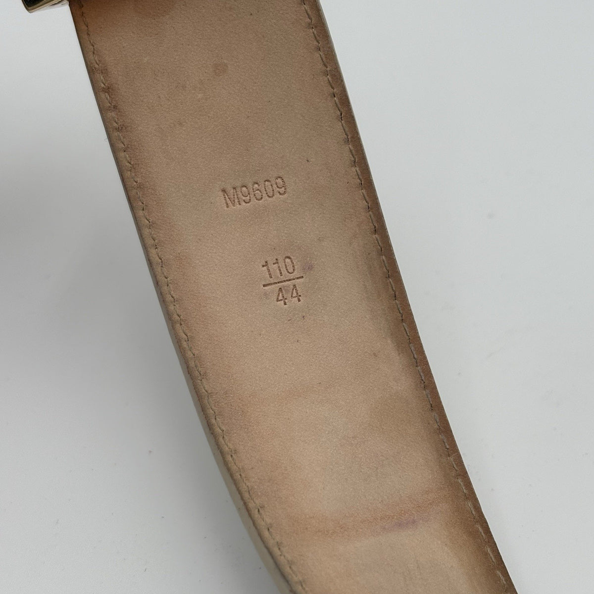 Belt Damier Azure Blue White — photo 10