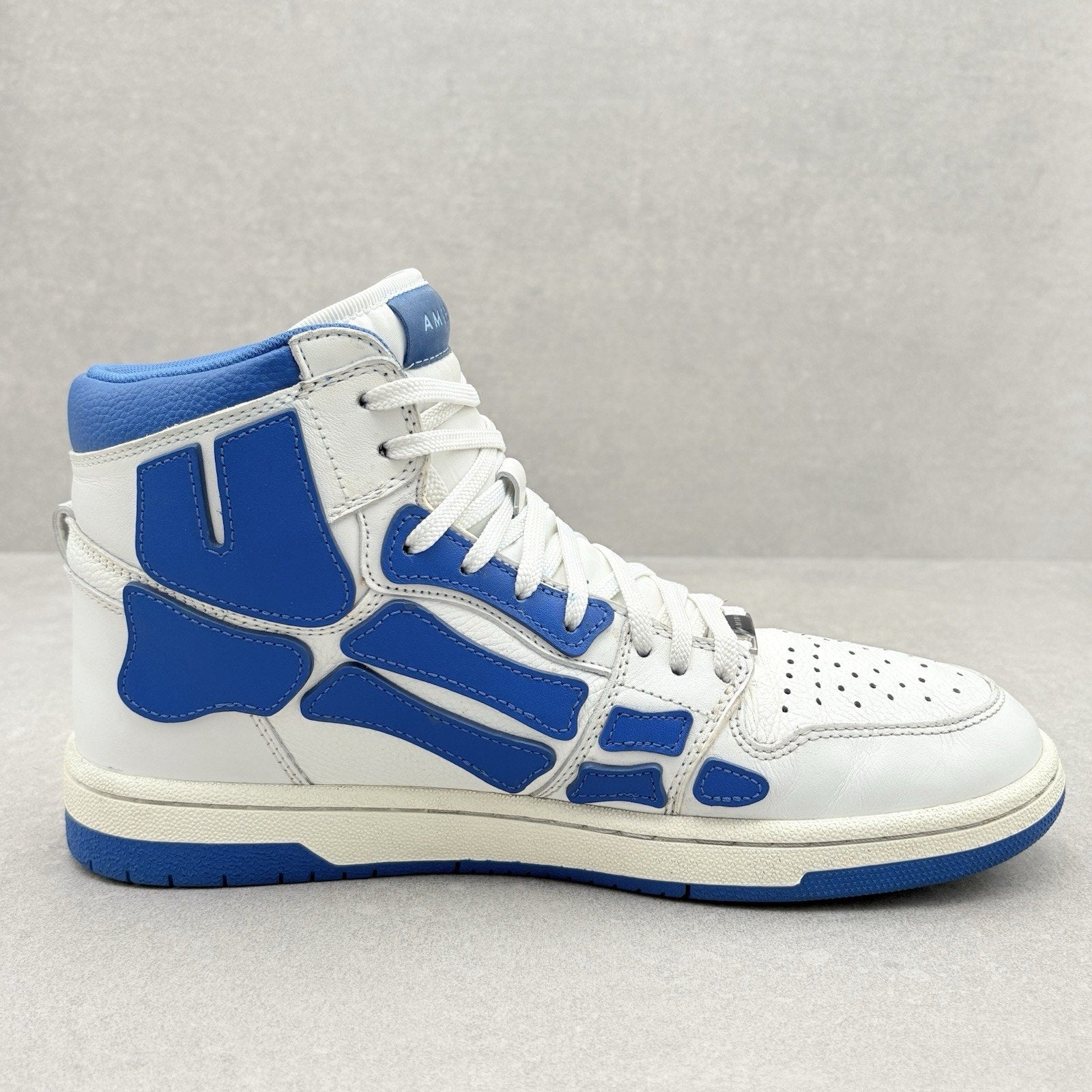 Amiri Skel High Top ' White Blue ' | Size 43 (10 US)