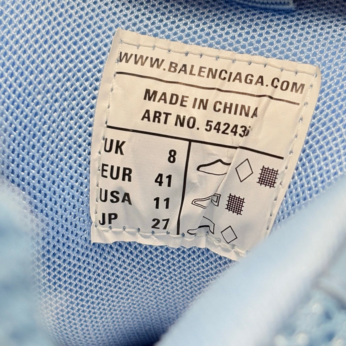 Track Sneaker 'Light Blue' — photo 12