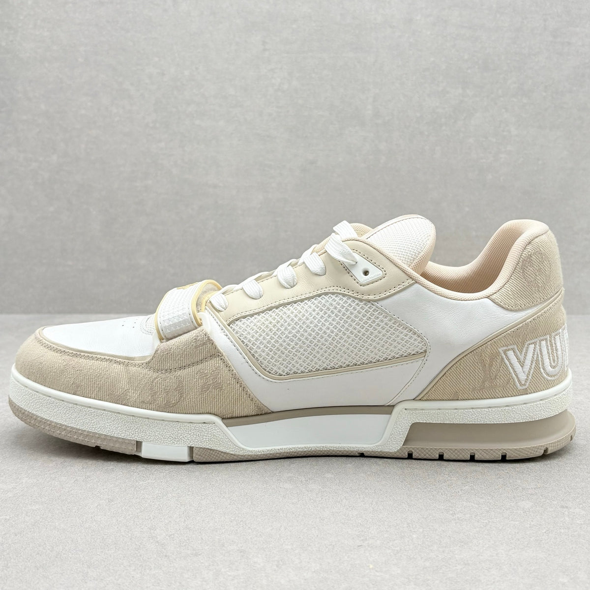 Trainer Strap Denim Biege — photo 4