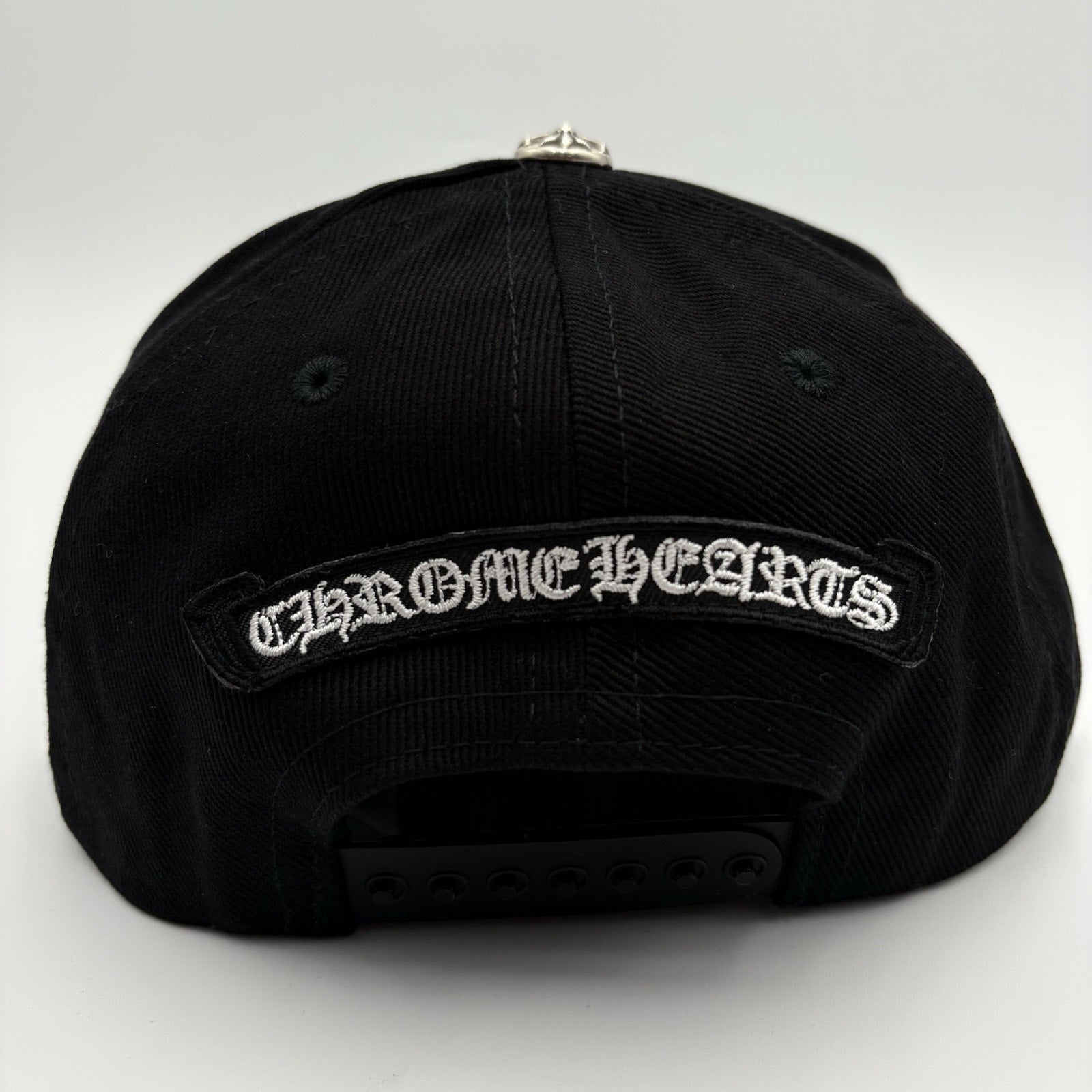 BRAND NEW! - Chrome Hearts Fleur Snapback Hat ' Black '