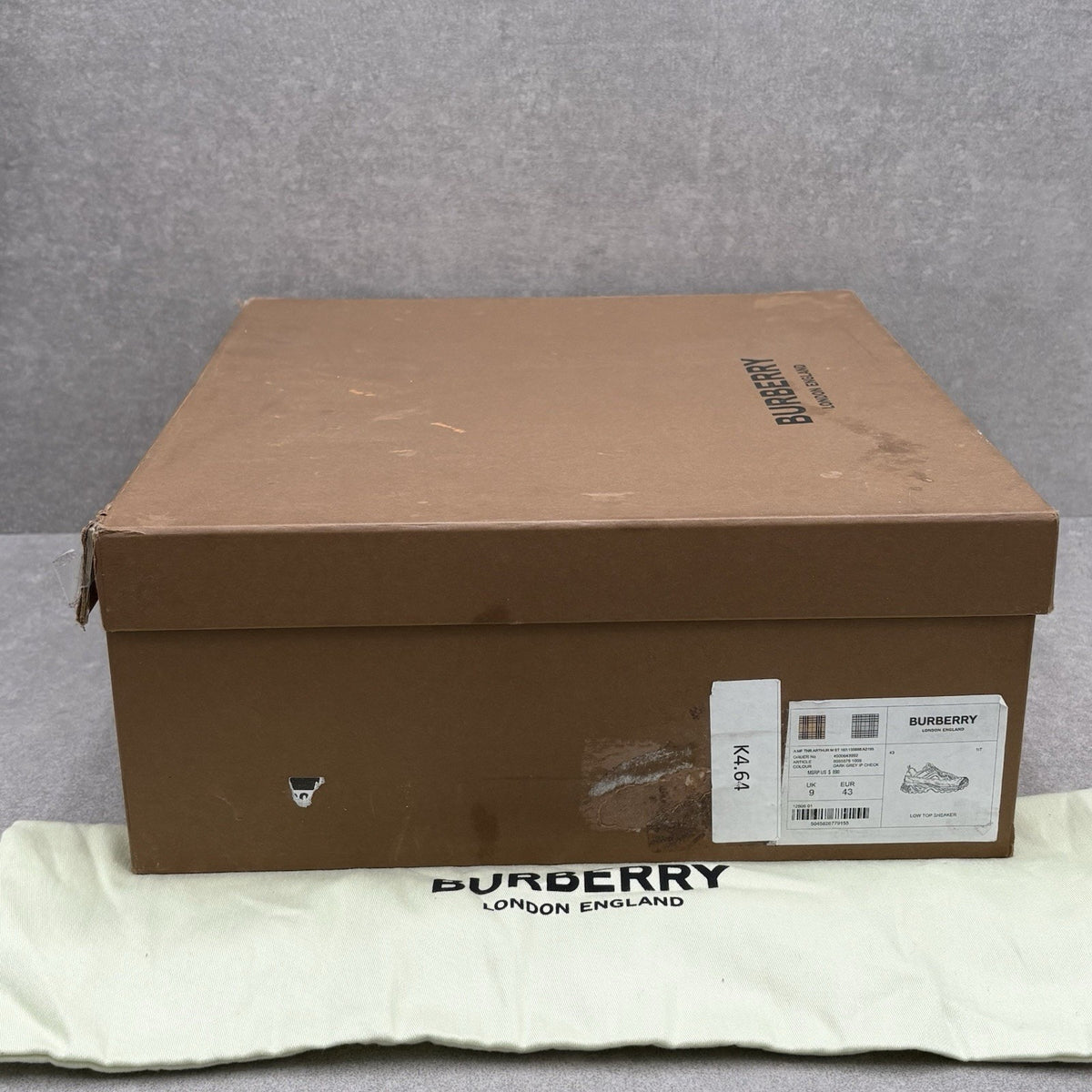 Arthur Check Sneaker 'Black Red' — photo 14