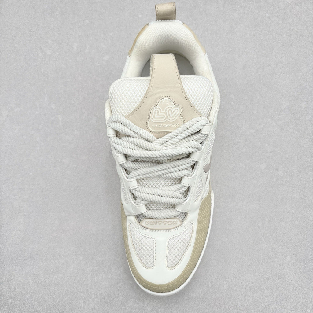 Louis Vuitton Skate ' Beige White ' | Size 9.5 LV (10.5-11 US)