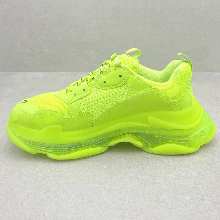 Balenciana Triple S Sneaker Neon Yellow — photo 4