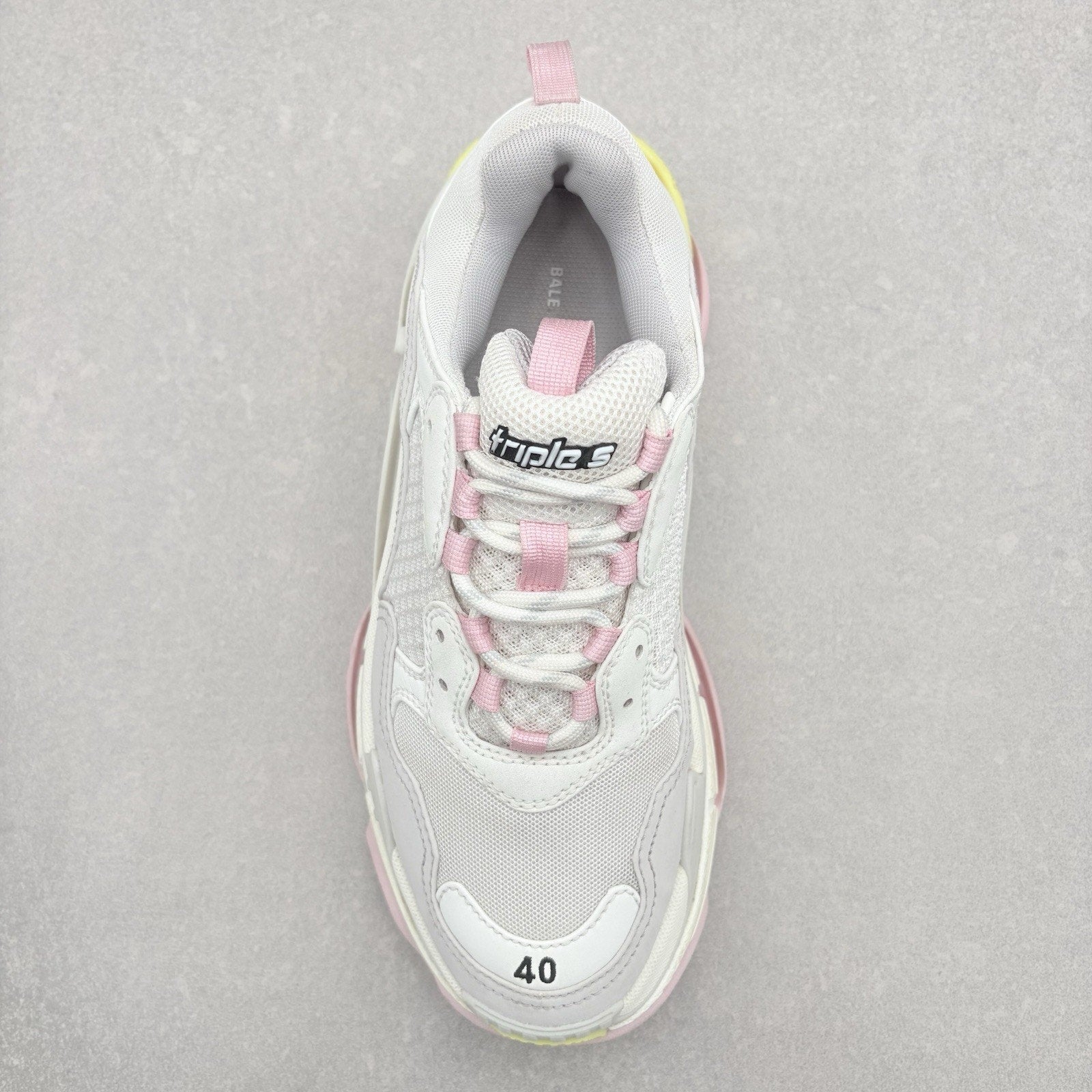 Balenciaga Triple S Sneaker ' White Pink ' | Size 40 EU