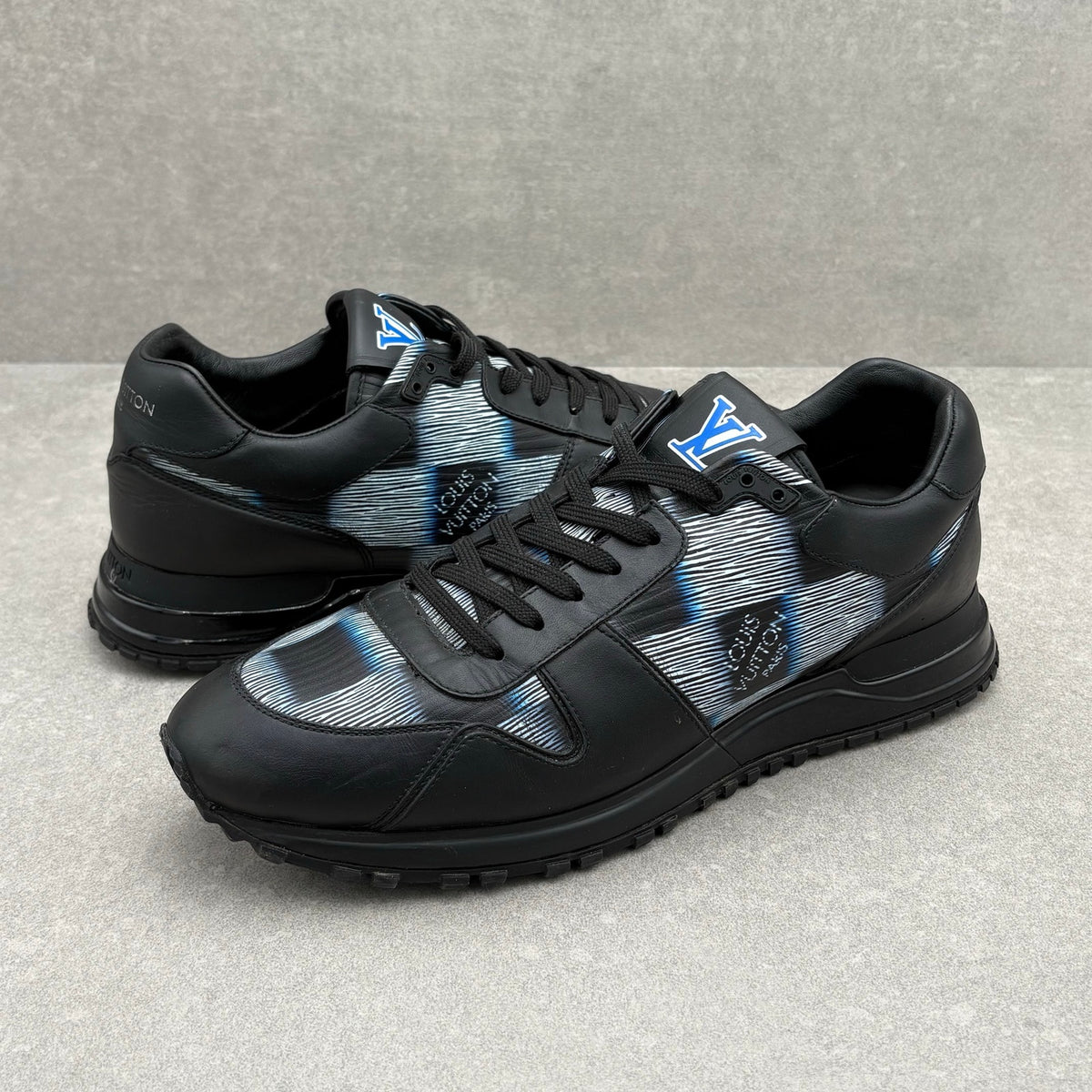 Damier Run Away Black Blue