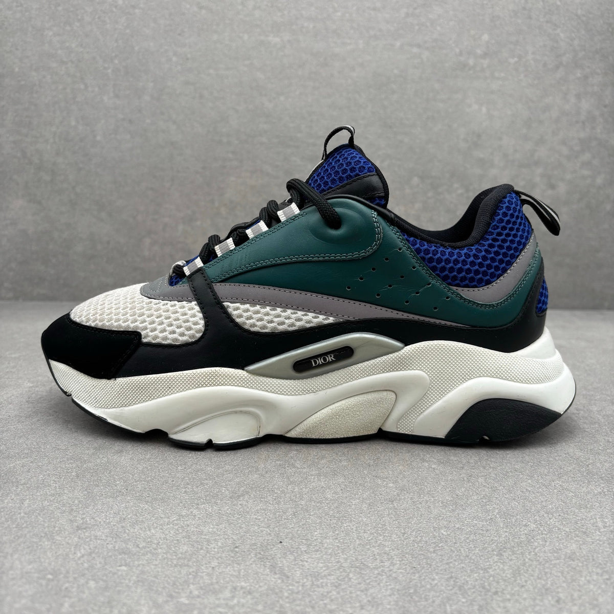 Dior B22 Sneaker White, Green, Blue — photo 9