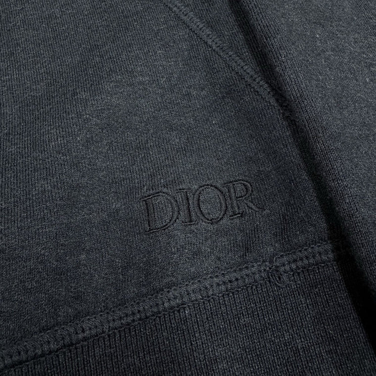 Cashmere Oblique Lining Hoodie Navy — photo 4
