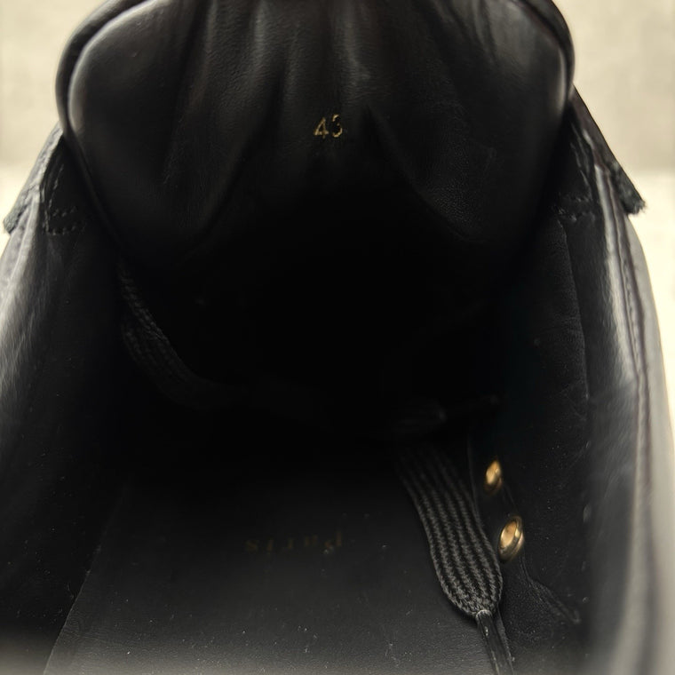 Low Spiked Sneaker Black Gold — photo 14
