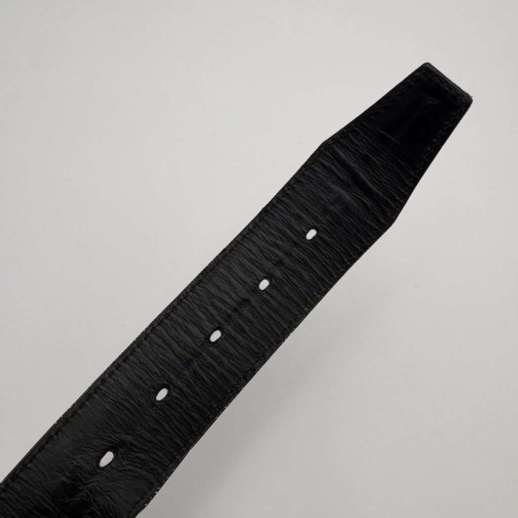 Goyard Florida Goyardine Belt ' Black '
