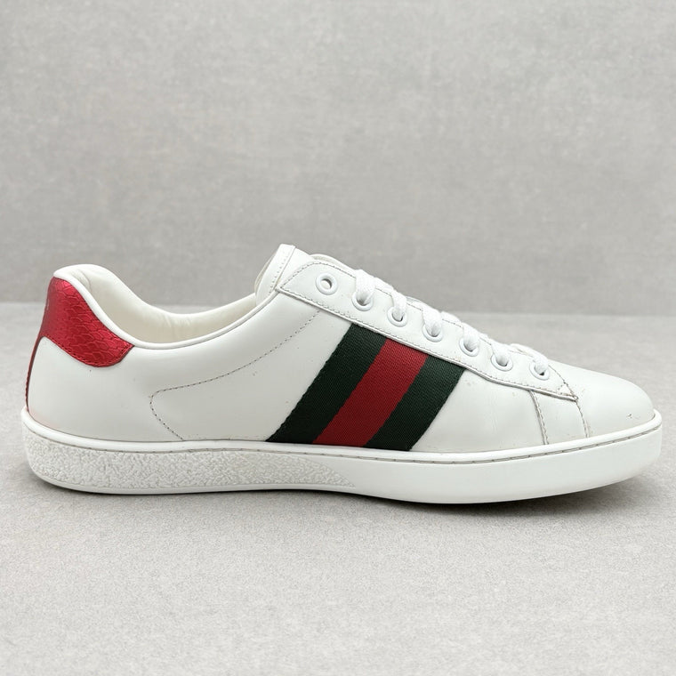 Ace Embroidered Snake White — photo 10