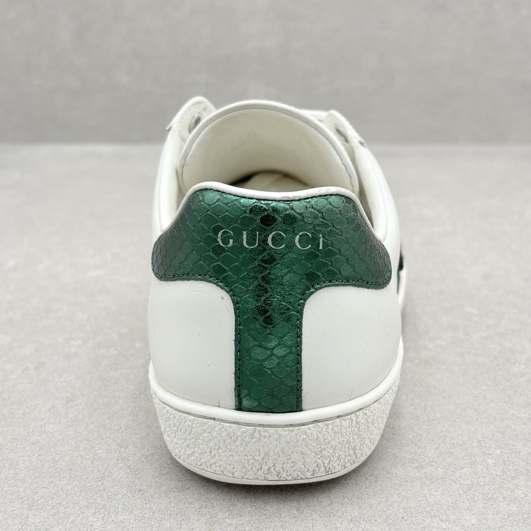 Ace Embroidered Snake White — photo 3