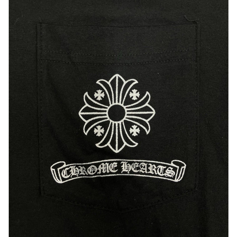 Cross & Plus Logo T-Shirt Black — photo 3