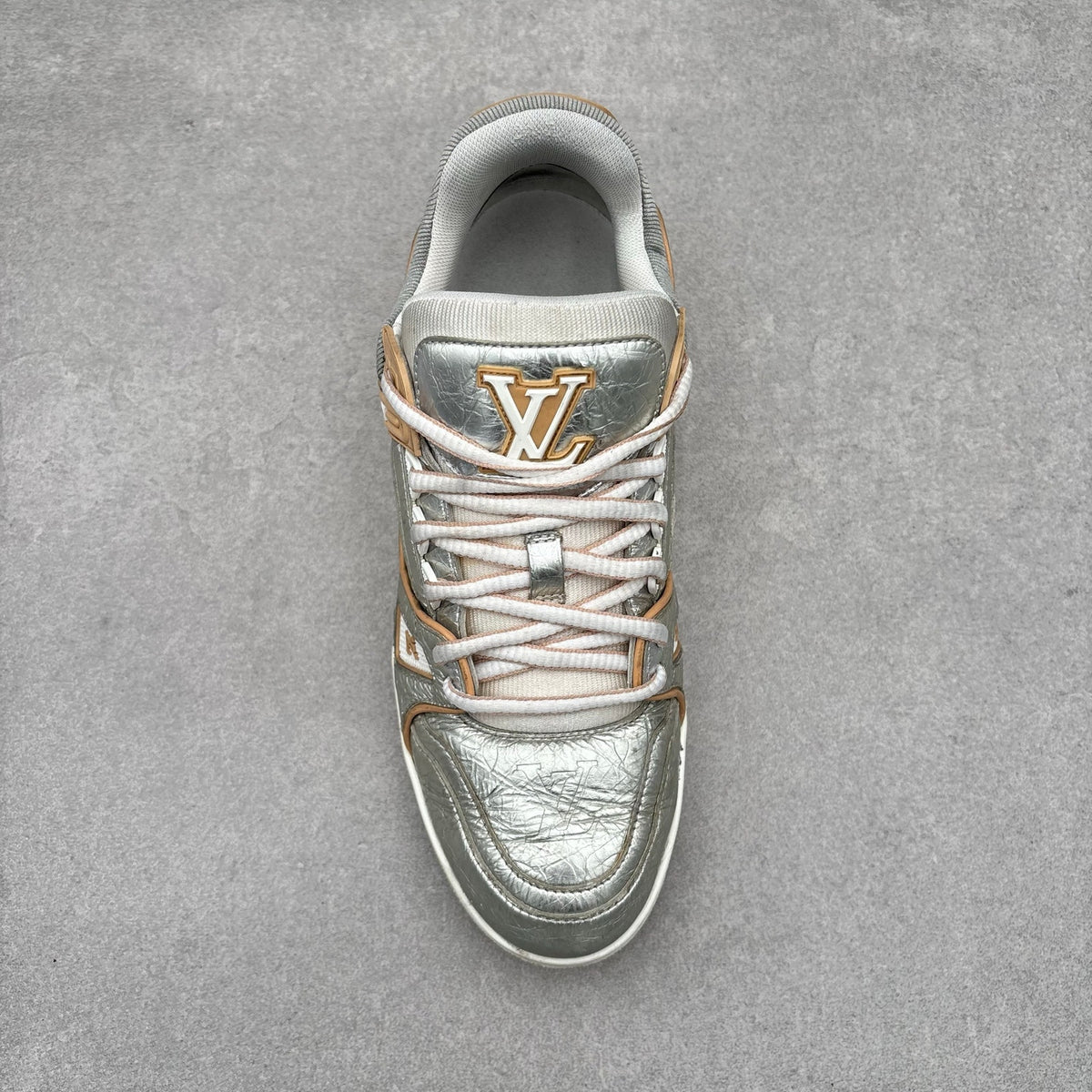 Trainer Metallic, Beige — photo 5