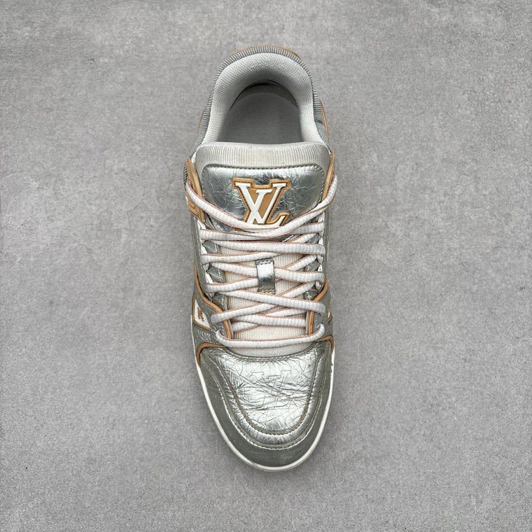 Trainer Metallic, Beige — photo 5