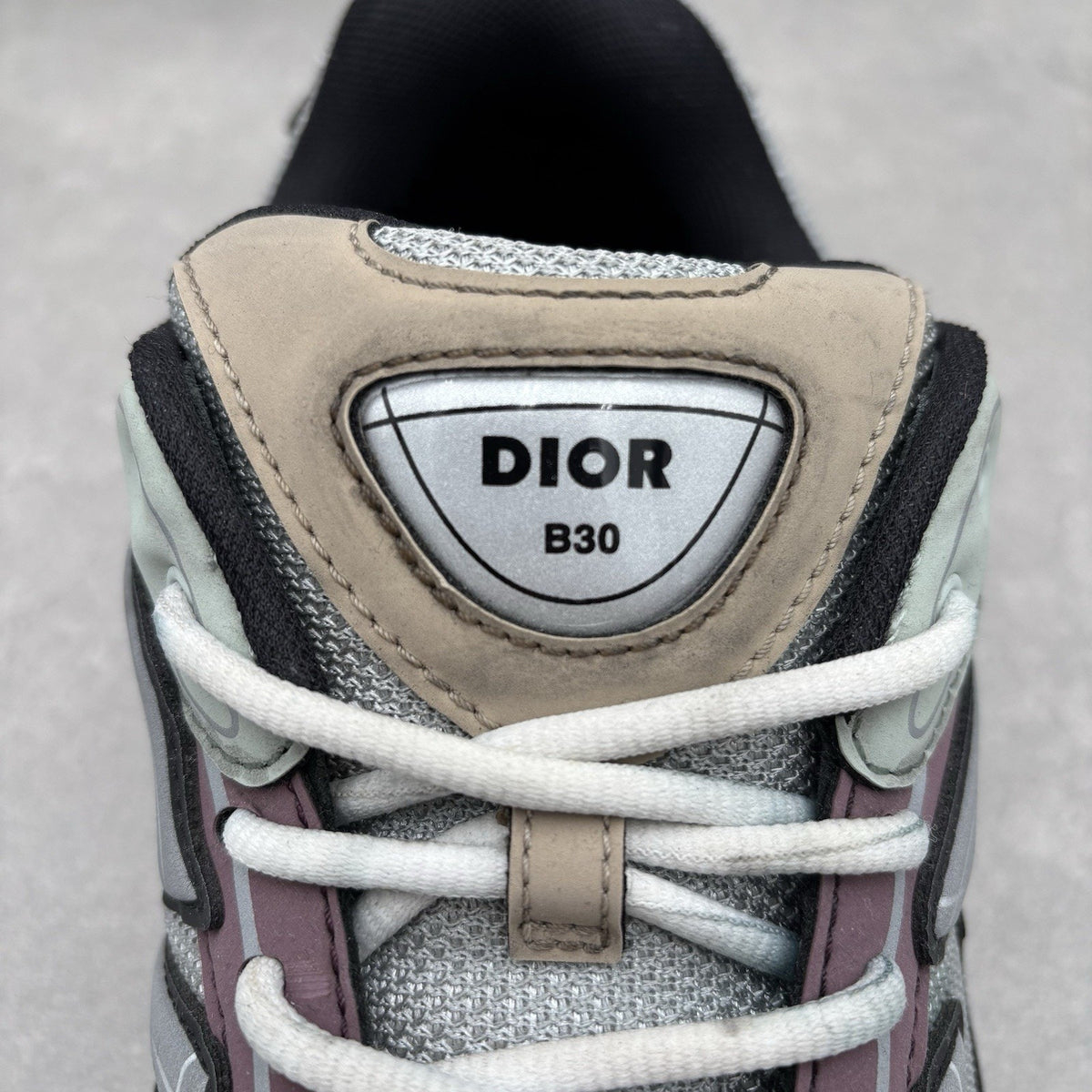 B30 Reflective Sneaker Light Green Purple — photo 12