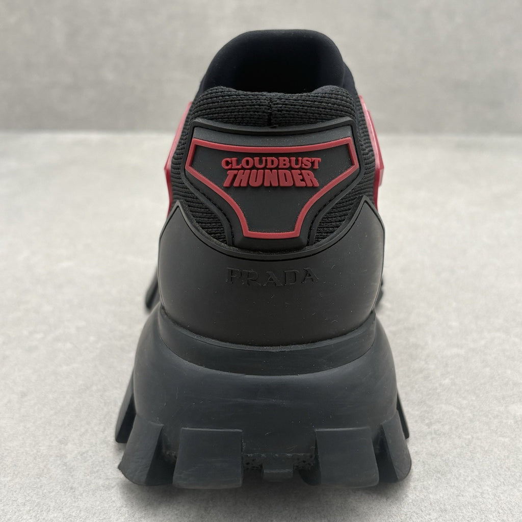 Prada Cloudbust Thunder ' Red Black ' | Size 7 UK (8 US)