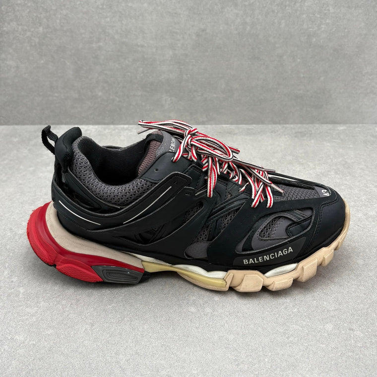 Track Sneaker Black Red — photo 2