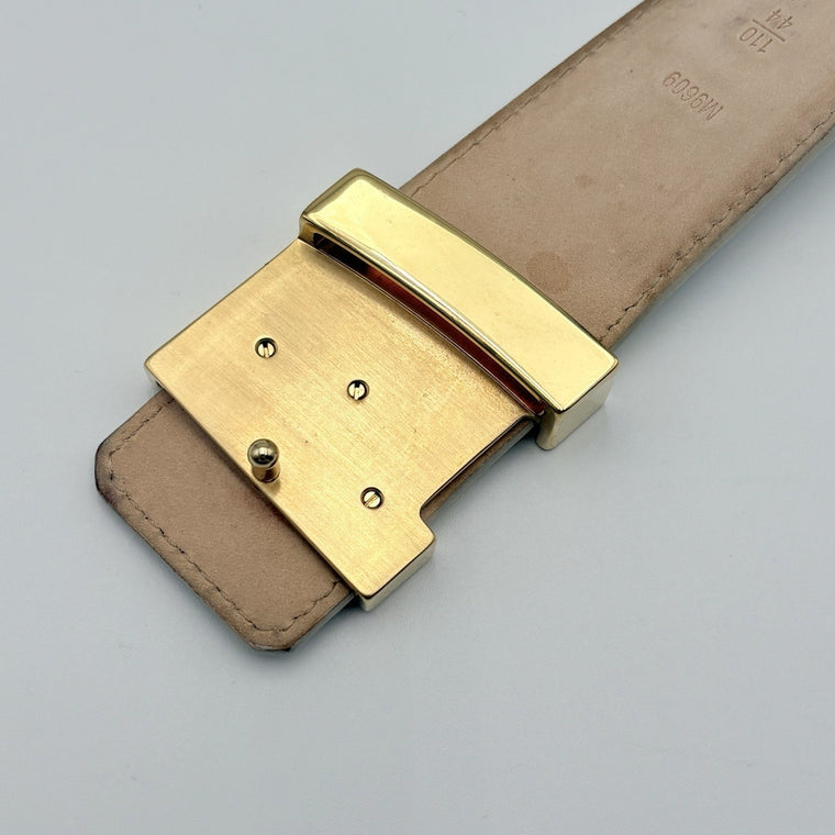 Belt Damier Azure Blue White — photo 5