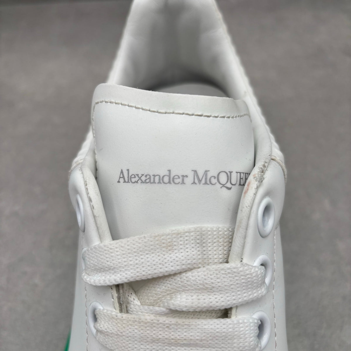 Alexander McQueen Oversized White Green — photo 6